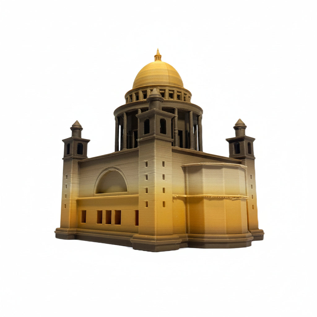 Miniature architectural figurine of St. Nicholas Church Potsdam by Tiny Monuments