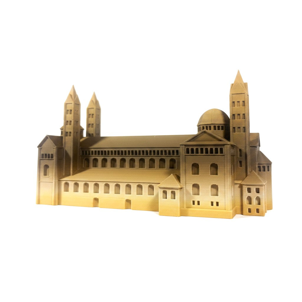 Miniature architectural figurine of the Speyer Cathedral by Tiny Monuments