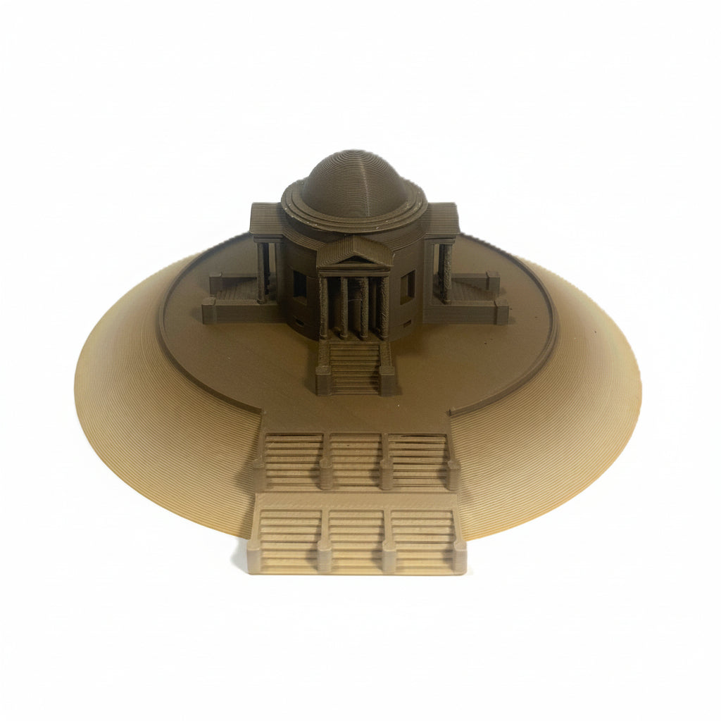 Miniature architectural figurine of the Grabkapelle Stuttgart by Tiny Monuments